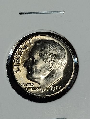 1977 ROOSEVELT DIME MS-66
