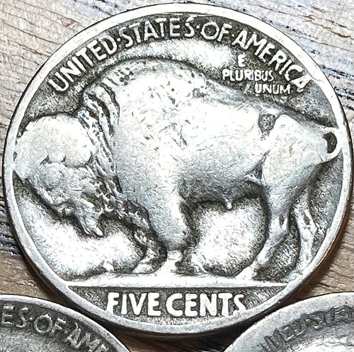 1920 P/D/S buffalo nickels in GOOD-FINE condition all three mints
