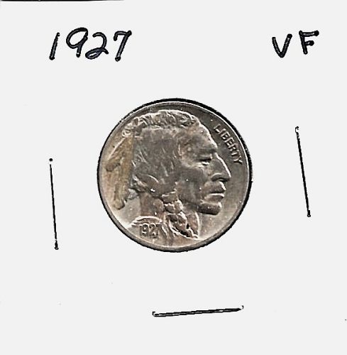 1927  Buffalo Nickel***VF***