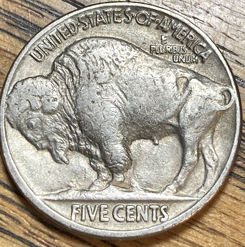 1935 Buffalo nickel in EXTREMELY FINE condition