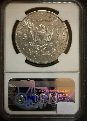 1899-S Morgan Silver Dollar, AU50 NGC, (11697)