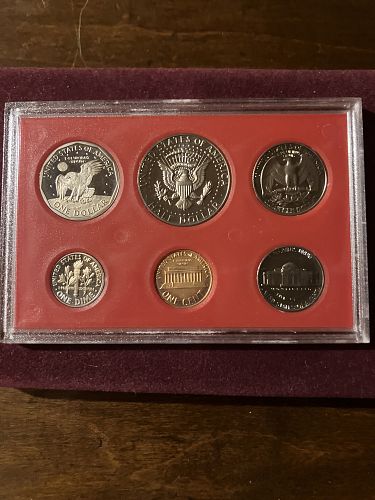 1981-S U.S Mint Proof Set Type Two