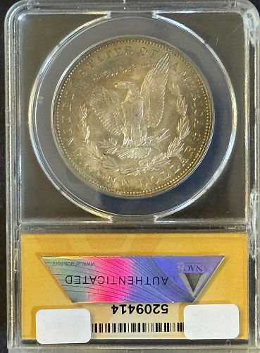 1887 Morgan Silver Dollar, MS64 ANACS (11813)