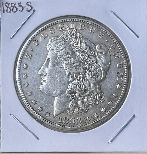 1883-S Morgan Silver Dollar &bull; Circulated Extra Fine Condition