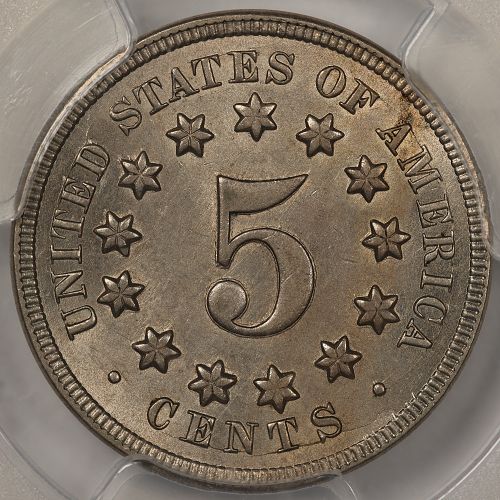1869 Shield Nickel