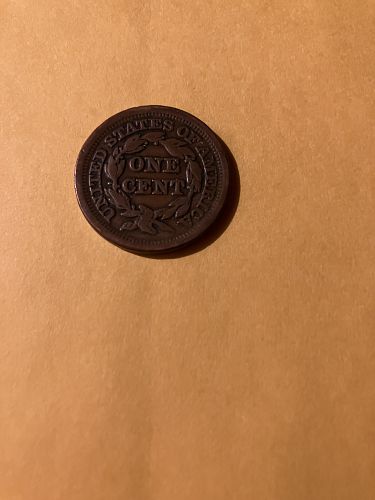 1852 Large Cent