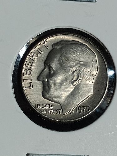 1975 ROOSEVELT DIME MS-65
