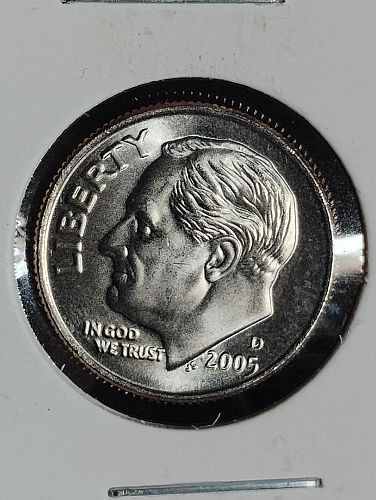 2005-D ROOSEVELT DIME MS-68