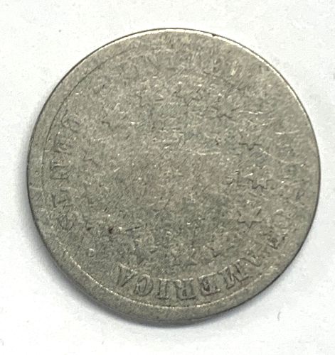 1883 P Shield Nickel