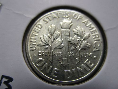 1958-D  Roosevelt Dime.  Item: 10 R58D-05.