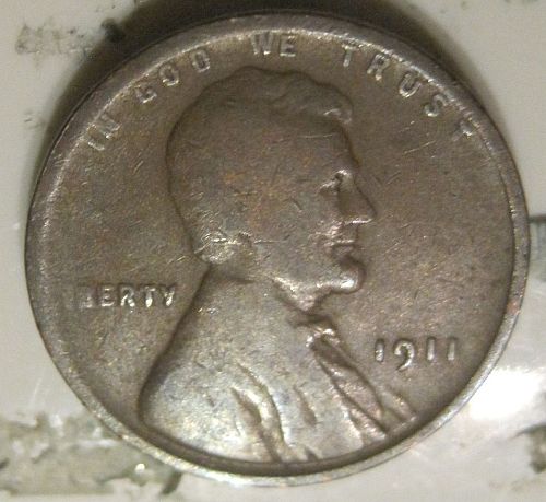 1911 LINCOLN WHEAT CENT - NOVC