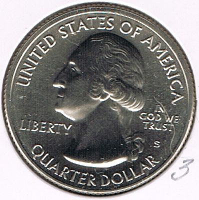 25 Cents / Quarter 2019 S River of No Return Wilderness, Idaho