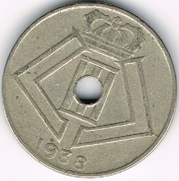 10 Centimes - L&eacute;opold III, BELGIQUE-BELGIE, Belgium, 1938