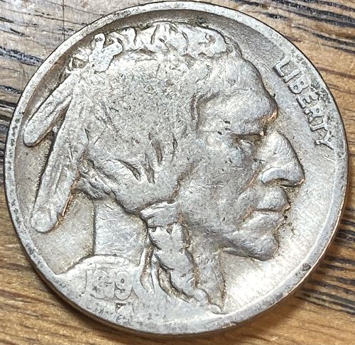 1919 TWO FEATHERS Buffalo nickel in FINE condition