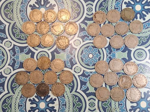 ROLL OF 40 LIBERTY (V) NICKELS