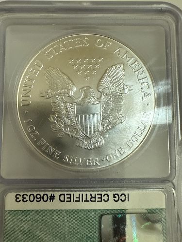 2000 (W) $1 SILVER EAGLE ICG MS70 & SACAGAWEA DOLLAR MILLENNIUM COIN SET LABELS