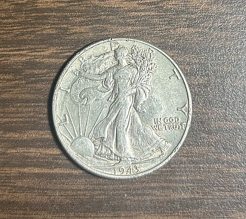 1943 P Walking Half Dollar - MS