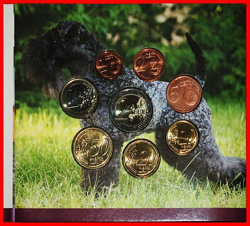 Ⰿ DOGS (2002-2023): IRELAND ★ EURO SET 2012 (8 COINS) UNCOMMON!