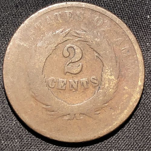 UNDATED Two Cents: Large Motto - AG