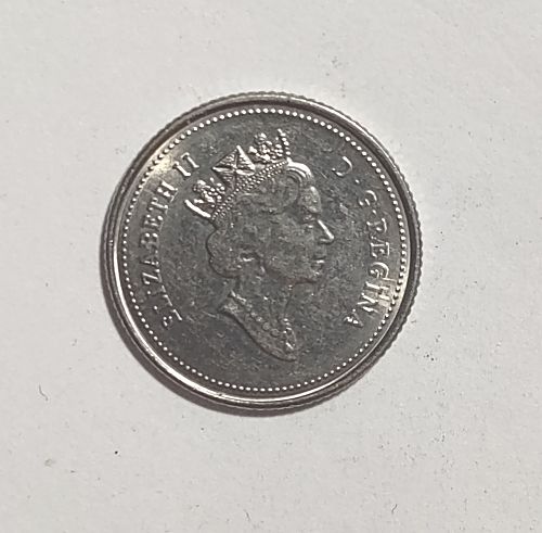 1992 Canadian Dime