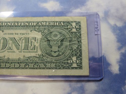 2003 $1 FEDERAL RESERVE NOTE - *STAR NOTE* - GREEN SEAL - LOT J573