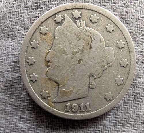 1911 P Liberty Nickle