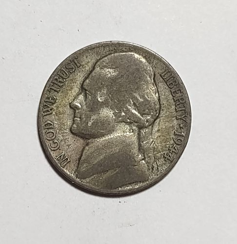 1944 P Jefferson Nickel