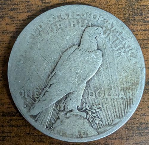1922 D Peace Dollar