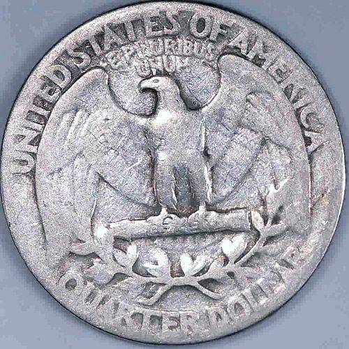 1945 P Washington Quarter