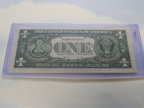 1957 A  $1 SILVER CERTIFICATE - BLUE SEAL - LOT J637
