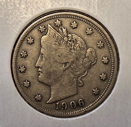 1906 Liberty "V" Nickel Very Fine-25