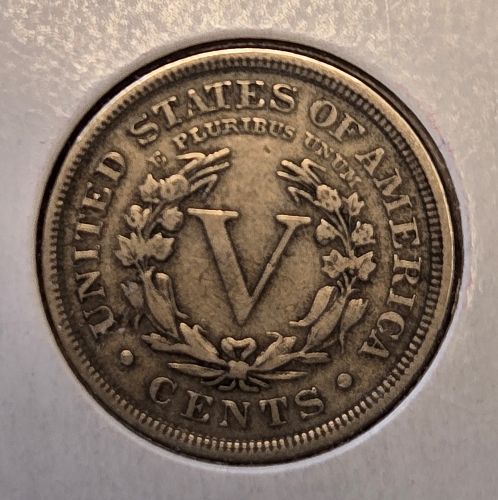1906 Liberty "V" Nickel Very Fine-25