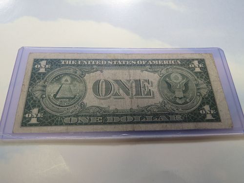 1935 E $1 SILVER CERTICATE NOTES (LOT OF 4 NOTES) - BLUE SEAL - LOT J668