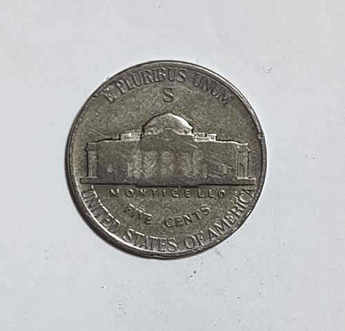 1943-S Jefferson Nickel