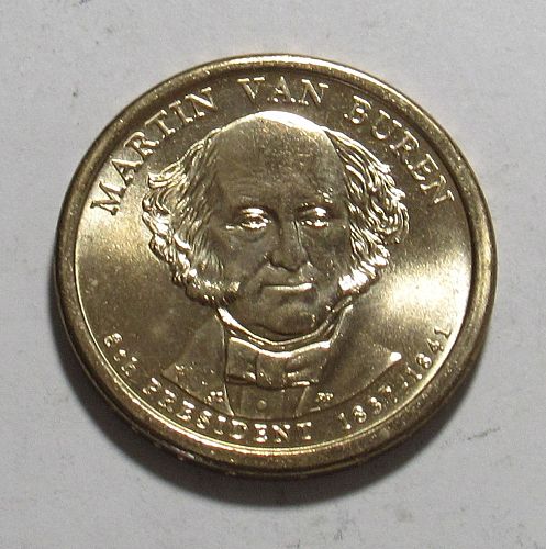 2008 P Presidential Dollar: Martin Van Buren, BU