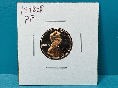 1998-S Proof Lincoln Memorial Cent