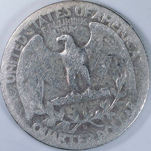 1941 D Washington Quarter