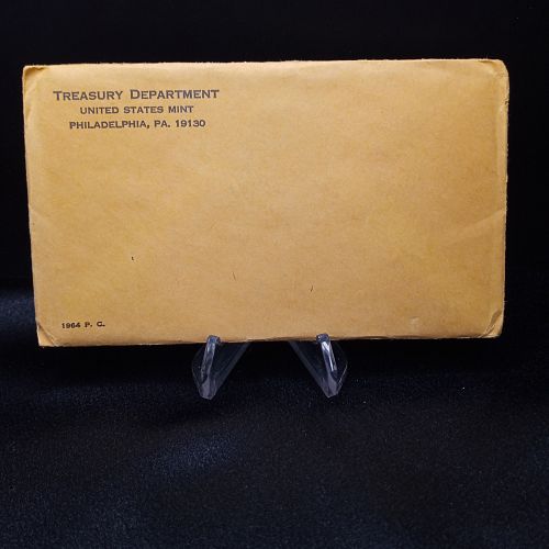 1964 U.S. Five Coin Proof Set in OGP ~ Three 90% Silver ~ Very Nice Set