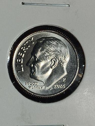 2024-P ROOSEVELT DIME MS-66 , FT