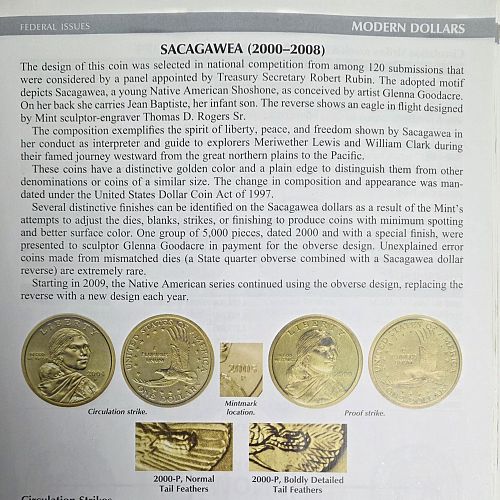 2015 D Sacagawea Native American Dollar, Mohawk Iron Workers, US Mint Coin, AU+