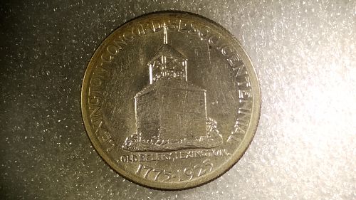 1925 LEXINGTON COMMEMORATIVE HALF DOLLAR