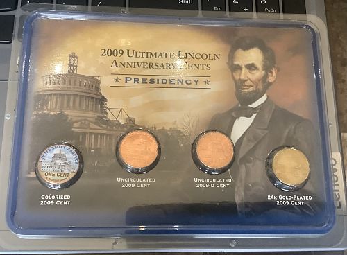 2009 Ultimate Lincoln Anniversary Cents Presidency