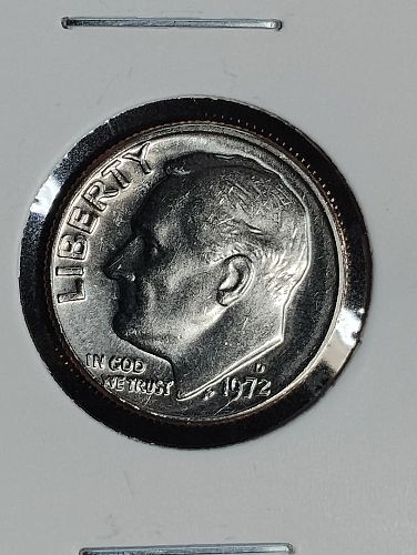 1972-D ROOSEVELT DIME MS-63
