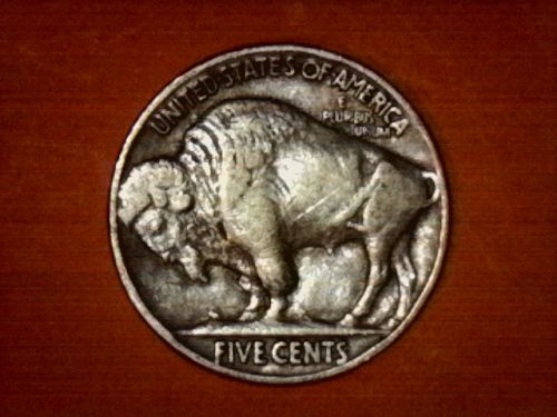 1937 P Buffalo Nickel...Nice Hole Filler...647