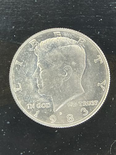 1983-P & 1983-D & 1983-S Proof - Three Kennedy Half Dollars
