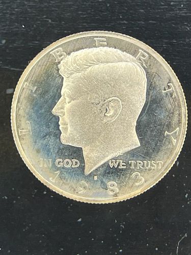 1983-P & 1983-D & 1983-S Proof - Three Kennedy Half Dollars