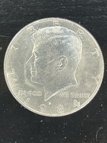 1984-P & 1984-D & 1984-S Proof - Three Kennedy Half Dollars