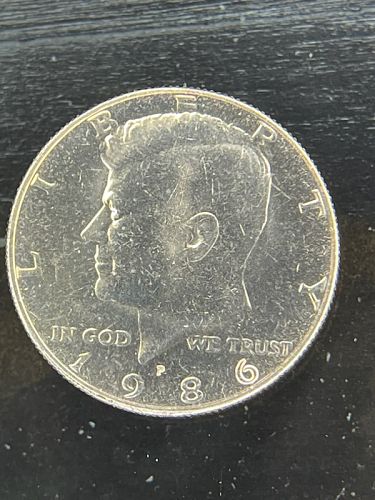 1986-P & 1986-D & 1986-S Proof - Three Kennedy Half Dollars