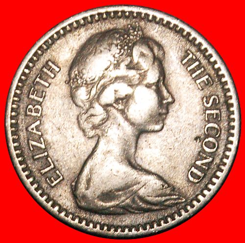 Ⰿ GREAT BRITAIN: RHODESIA ★ 1 SHILLING - 10 CENTS 1964! ELIZABETH II (1953-2022)