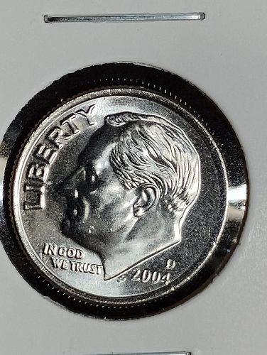 2004-D ROOSEVELT DIME MS-66